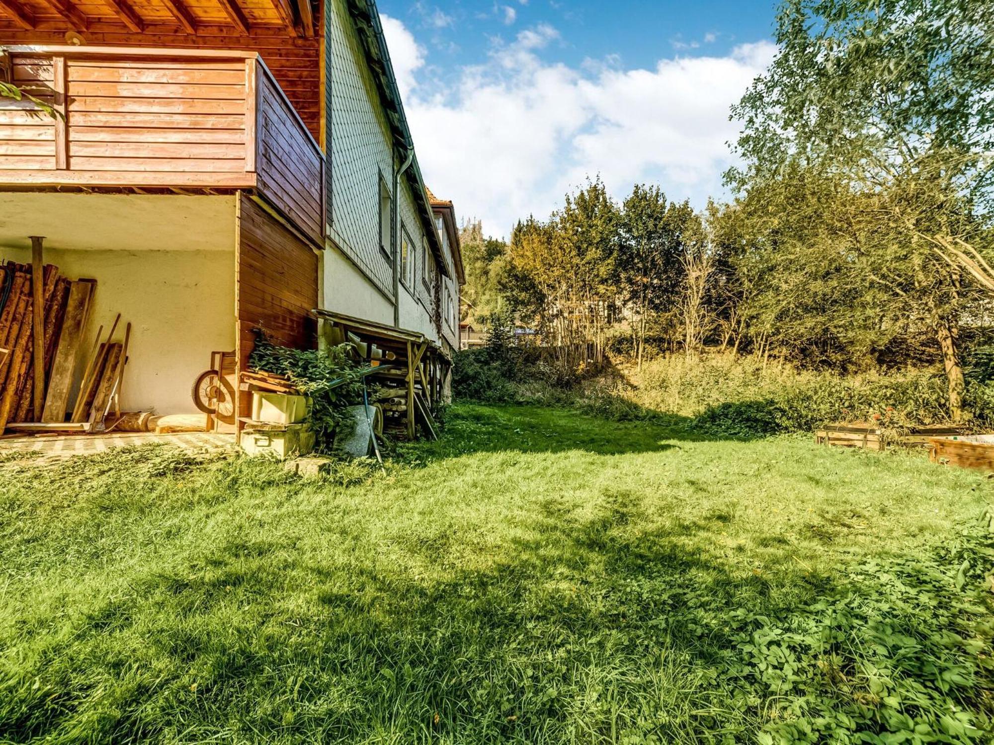 Apartment Thuringian Forest With Balcony Gießübel Exterior foto